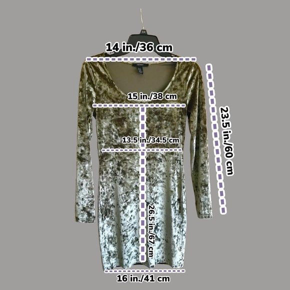 Shimmery bodycon minidress. - Picture 3 of 3